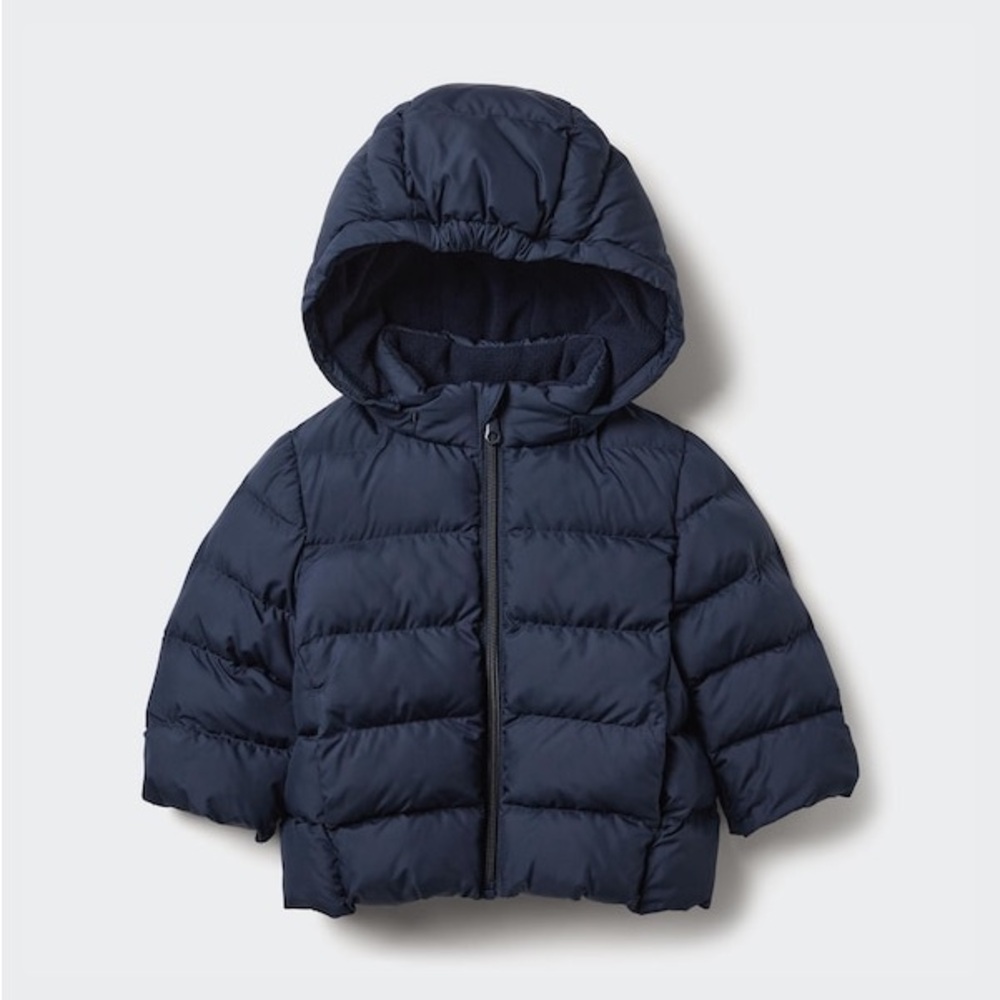 Uniqlo Navy Blue Baby Toddler Puffer Jacket 18-24 / 2T